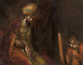 Saul and David Poster | Rembrandt van Rijn Art Print (1655)