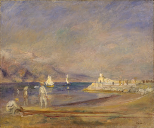 Saint-Tropez Poster | Pierre-Auguste Renoir Art Print