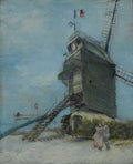 Le Moulin de la Galette Poster | Vincent van Gogh Art Print (1886)