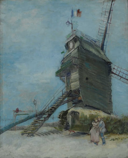 Le Moulin de la Galette Poster | Vincent van Gogh Art Print (1886)