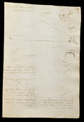 Codex Trivulzianus Page 65 Poster | Leonardo da Vinci Art Print (1487)