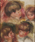 Four Heads Poster | Pierre-Auguste Renoir Art Print