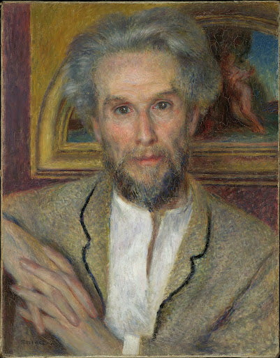 Portrait of Victor Chocquet Poster | Pierre-Auguste Renoir Art Print