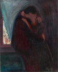 The Kiss Poster | Edvard Munch Art Print (1897)