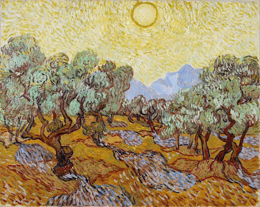 Olive Trees Poster | Vincent van Gogh Art Print (1889)