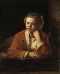 The Kitchen Maid Poster | Rembrandt van Rijn Art Print (1651)