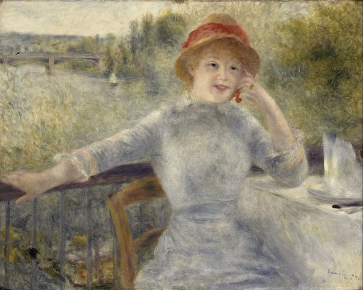 Alphonsine Fournaise Poster | Pierre-Auguste Renoir Art Print (1879)