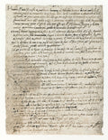 Letter to Ludovico Il Moro Poster | Leonardo da Vinci Art Print (1485)