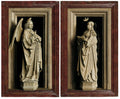 The Annunciation Diptych Poster | Jan van Eyck Art Print (1433)
