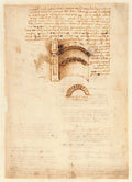 Codex Atlanticus Folio 669 Recto Poster | Leonardo da Vinci Art Print