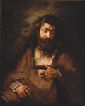The Apostle Simon Poster | Rembrandt van Rijn Art Print (1661)