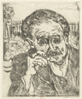 Dr. Gachet (Man with a Pipe) Poster | Vincent van Gogh Art Print (1890)