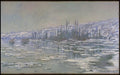 The Break-up of the Ice II Poster | Claude Monet Art Print (1880)