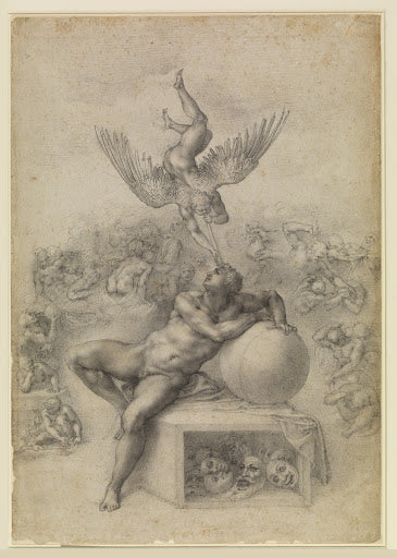 The Dream (Il Sogno) Poster | Michelangelo Art Print (1533)