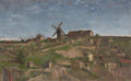 The Hill of Montmartre Poster | Vincent van Gogh Art Print (1886)