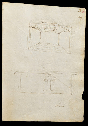 Codex Trivulzianus Page 5 Poster | Leonardo da Vinci Art Print (1487)