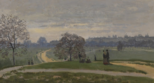 Hyde Park, London Poster | Claude Monet Art Print (1871)