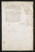 Codex Arundel Folio 93v Poster | Leonardo da Vinci Art Print
