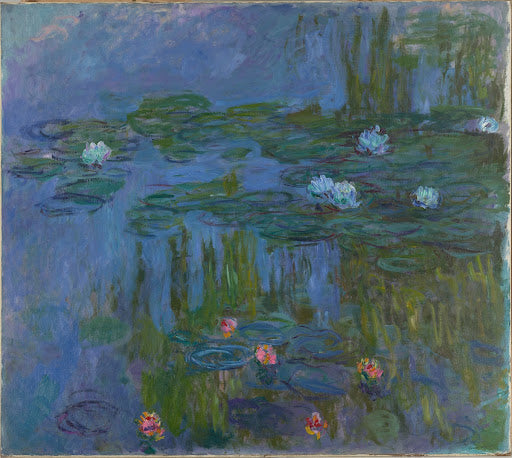Water Lilies X Poster | Claude Monet Art Print (1914)