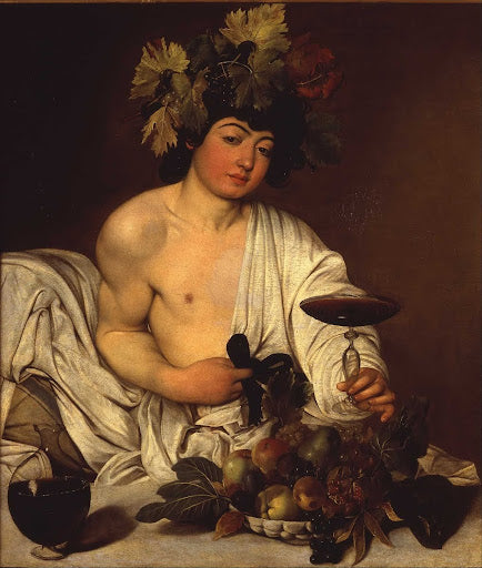 Bacchus Poster | Caravaggio Art Print (1596)