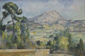 Mont Sainte-Victoire II Poster | Paul Cézanne Art Print (1890)