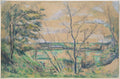 In the Oise Valley Poster | Paul Cézanne Art Print (1878)