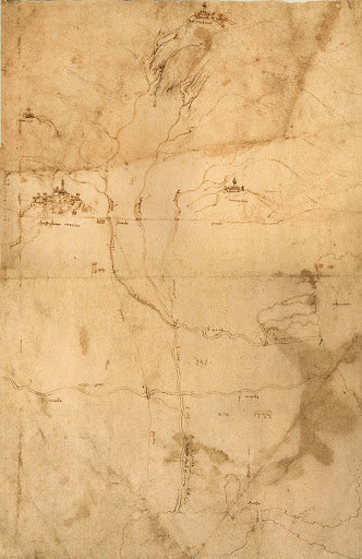 Codex Atlanticus Folio 918 Recto Poster | Leonardo da Vinci Art Print (1503)