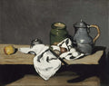Still Life with Kettle Poster | Paul Cézanne Art Print (1867)