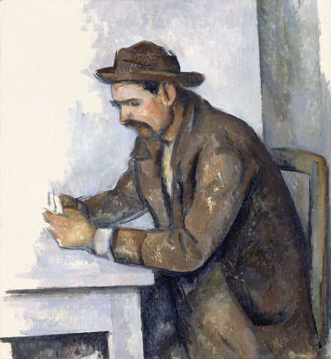 The Card Player Poster | Paul Cézanne Art Print (1891)