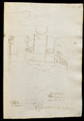 Codex Trivulzianus Page 43 Poster | Leonardo da Vinci Art Print (1487)