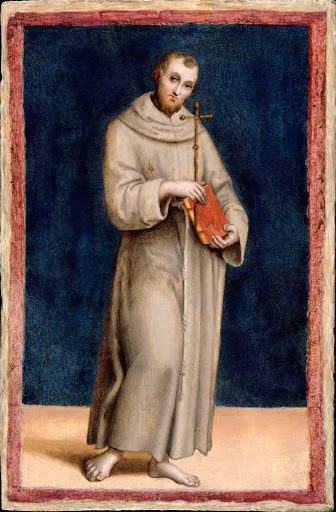 Saint Francis of Assisi Poster | Raphael Art Print (1504)